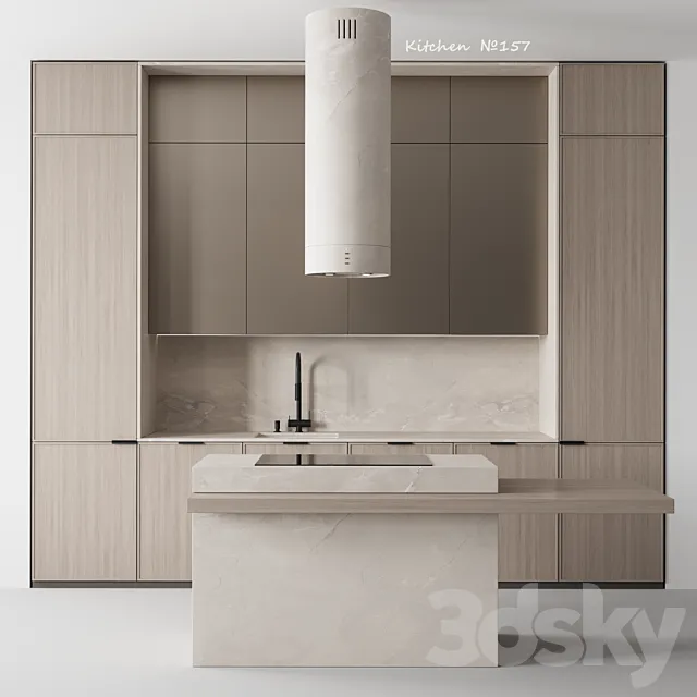 Kitchen №157 3D Model