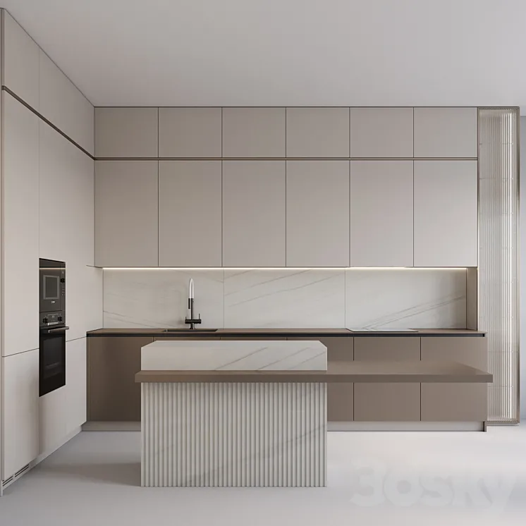 Kitchen №4 3D Model Free