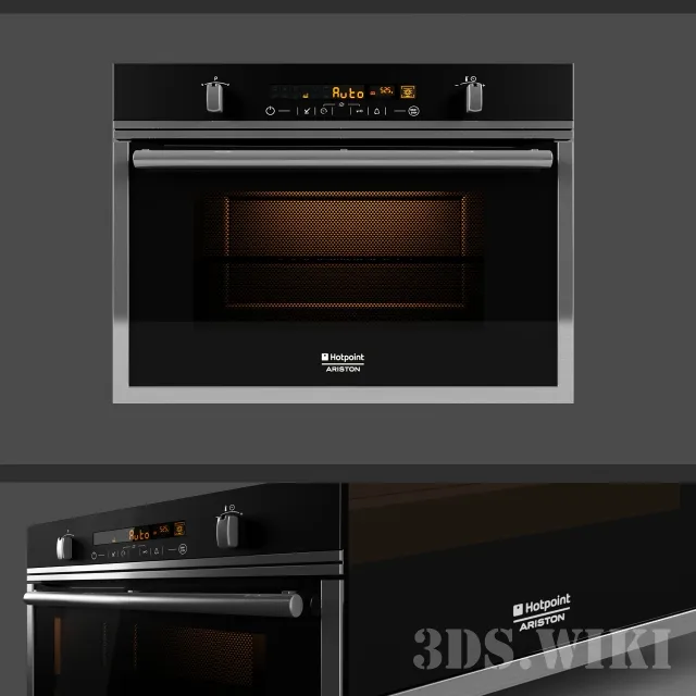 kitchen - Electric oven HOTPOINT / ARISTON 3D Model