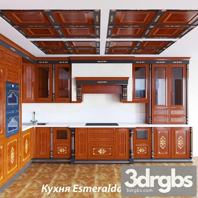 Kitchen Esmeralda Verona Mobile 2 3D Model Free