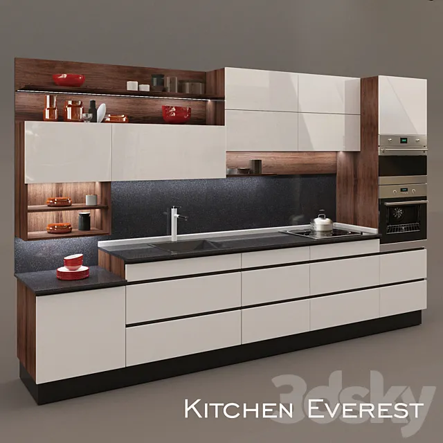 Kitchen Everest 3DModel