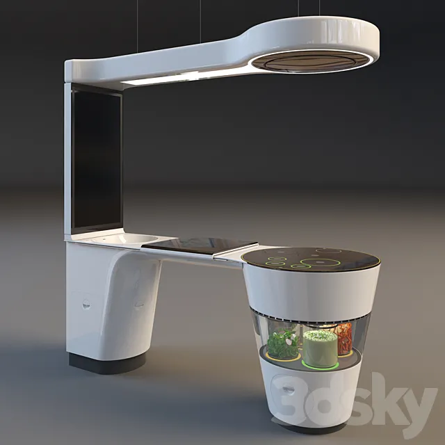 Kitchen facilities Furniture 3DModel