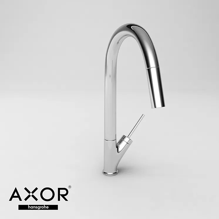 Kitchen Faucet Axor Starck 10822000 3D Model