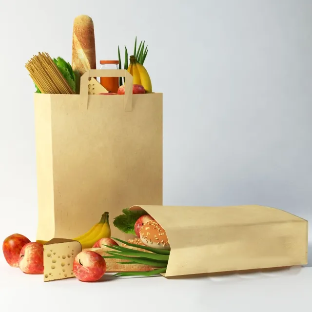 kitchen - Food bag 3D Model