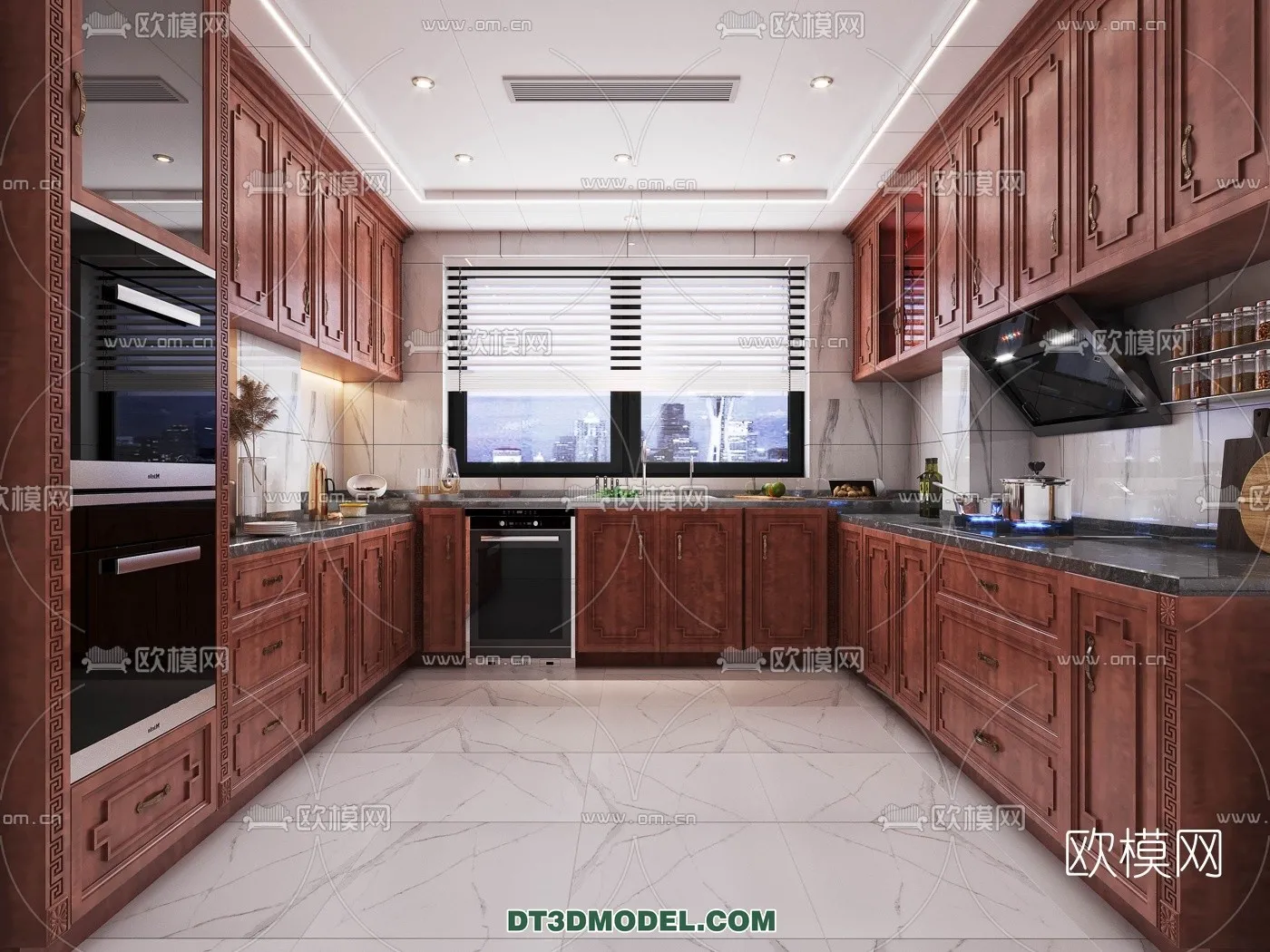 Kitchen for Home - Interior 3D Models - 016