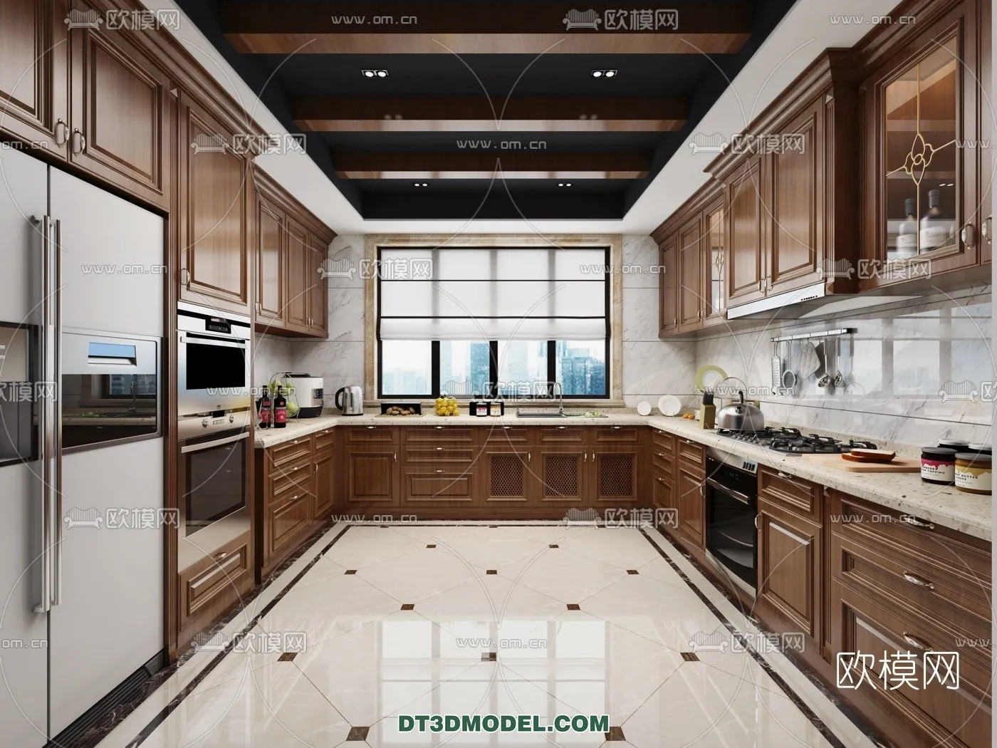 Kitchen for Home - Interior 3D Models - 024