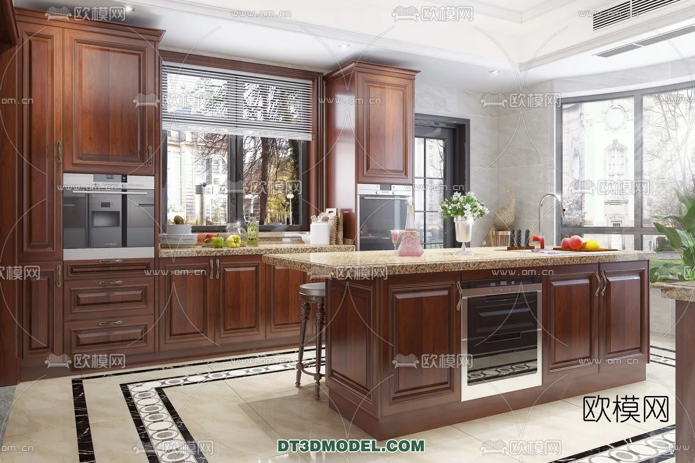 Kitchen for Home - Interior 3D Models - 030