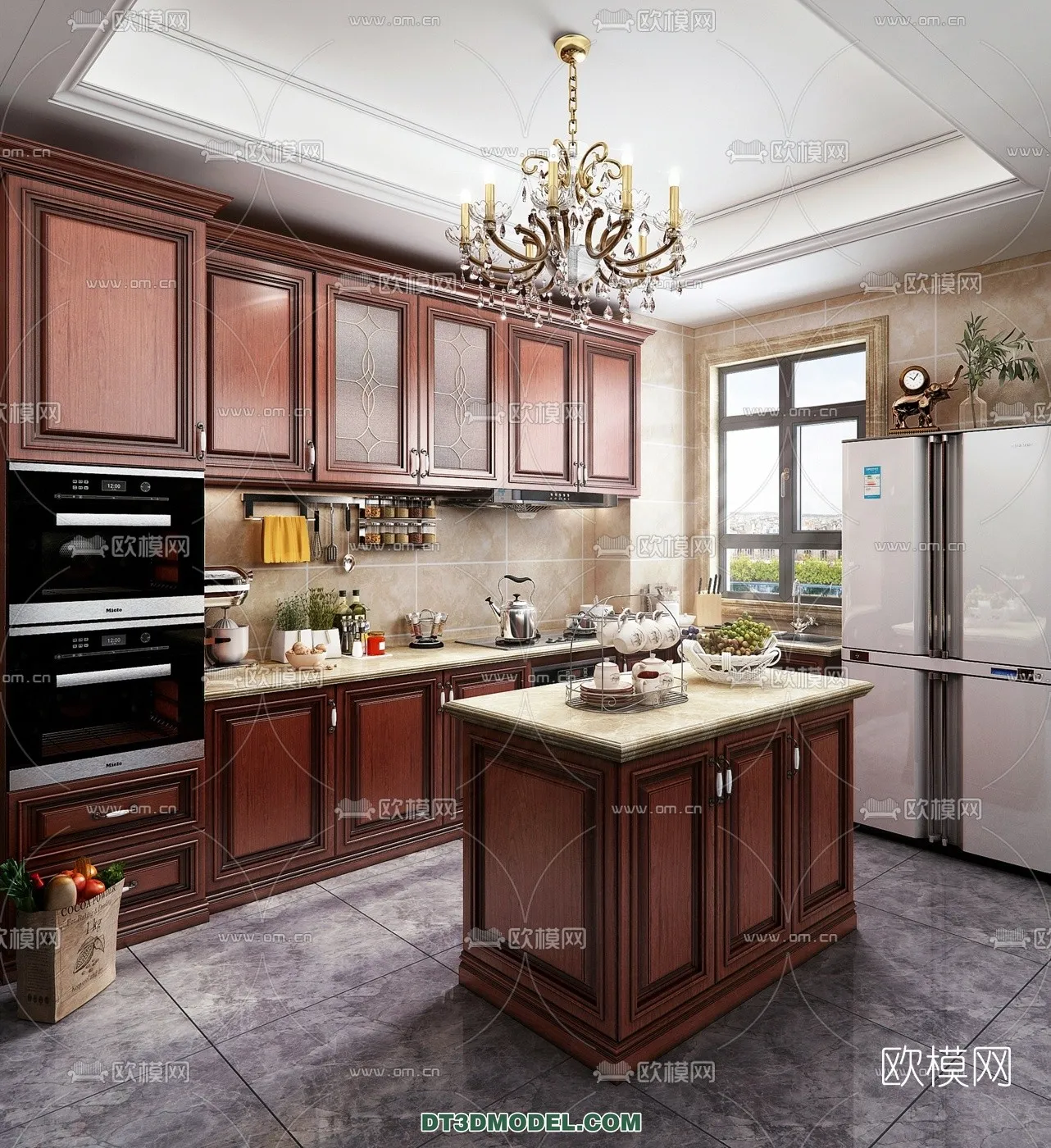 Kitchen for Home - Interior 3D Models - 032