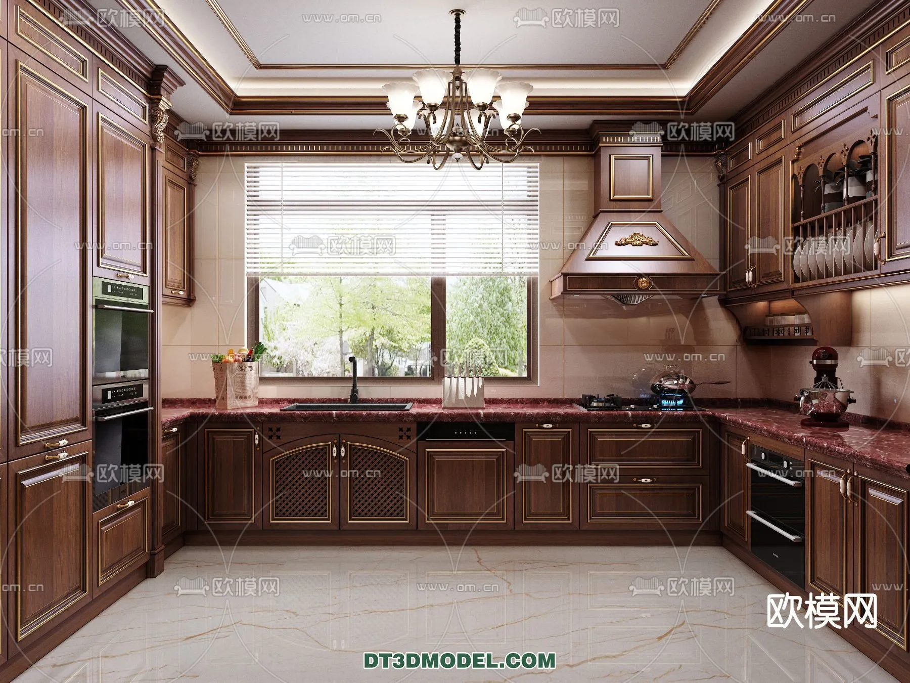 Kitchen for Home - Interior 3D Models - 044