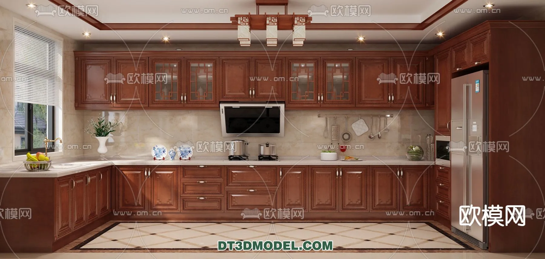 Kitchen for Home - Interior 3D Models - 069