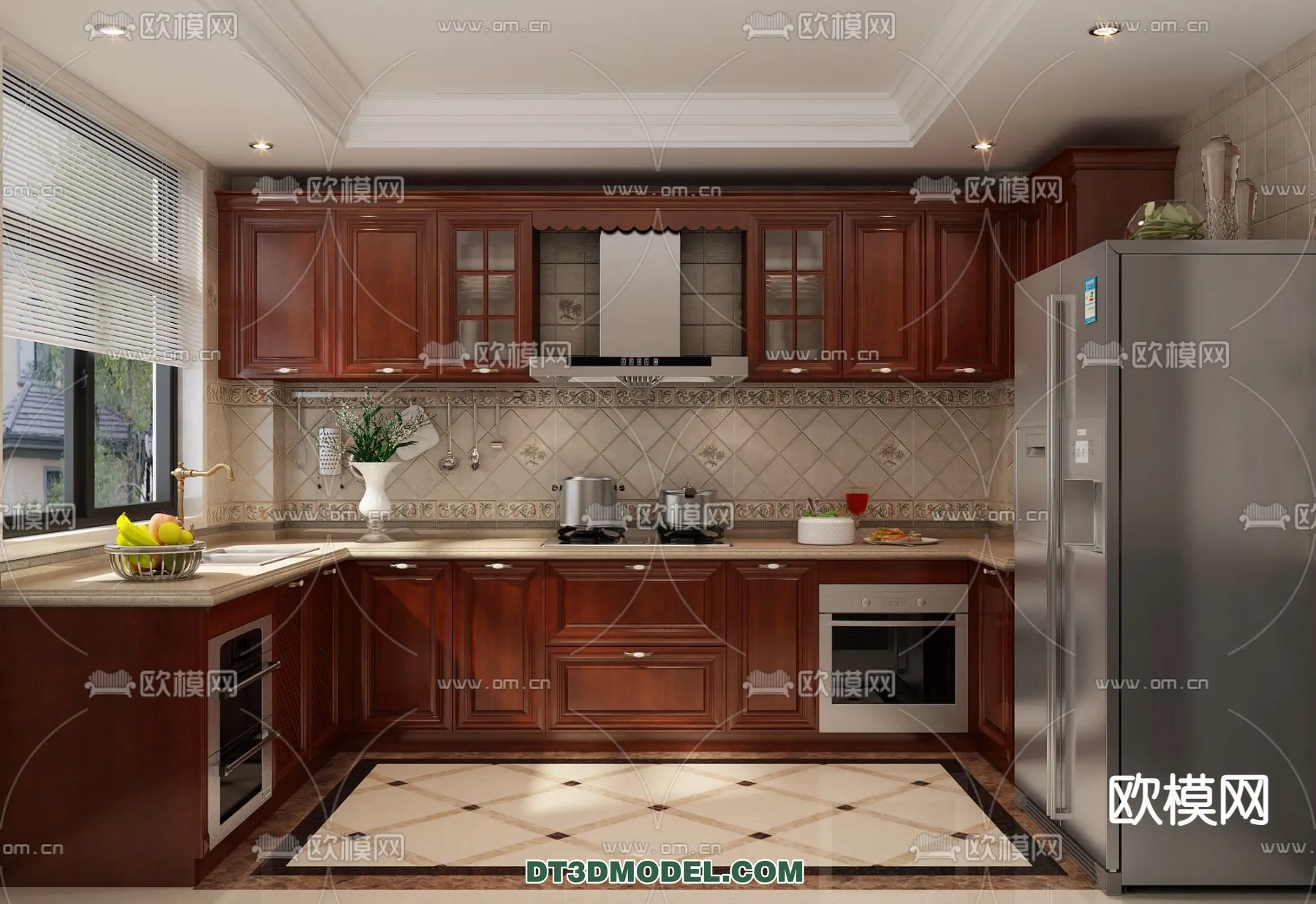 Kitchen for Home - Interior 3D Models - 072