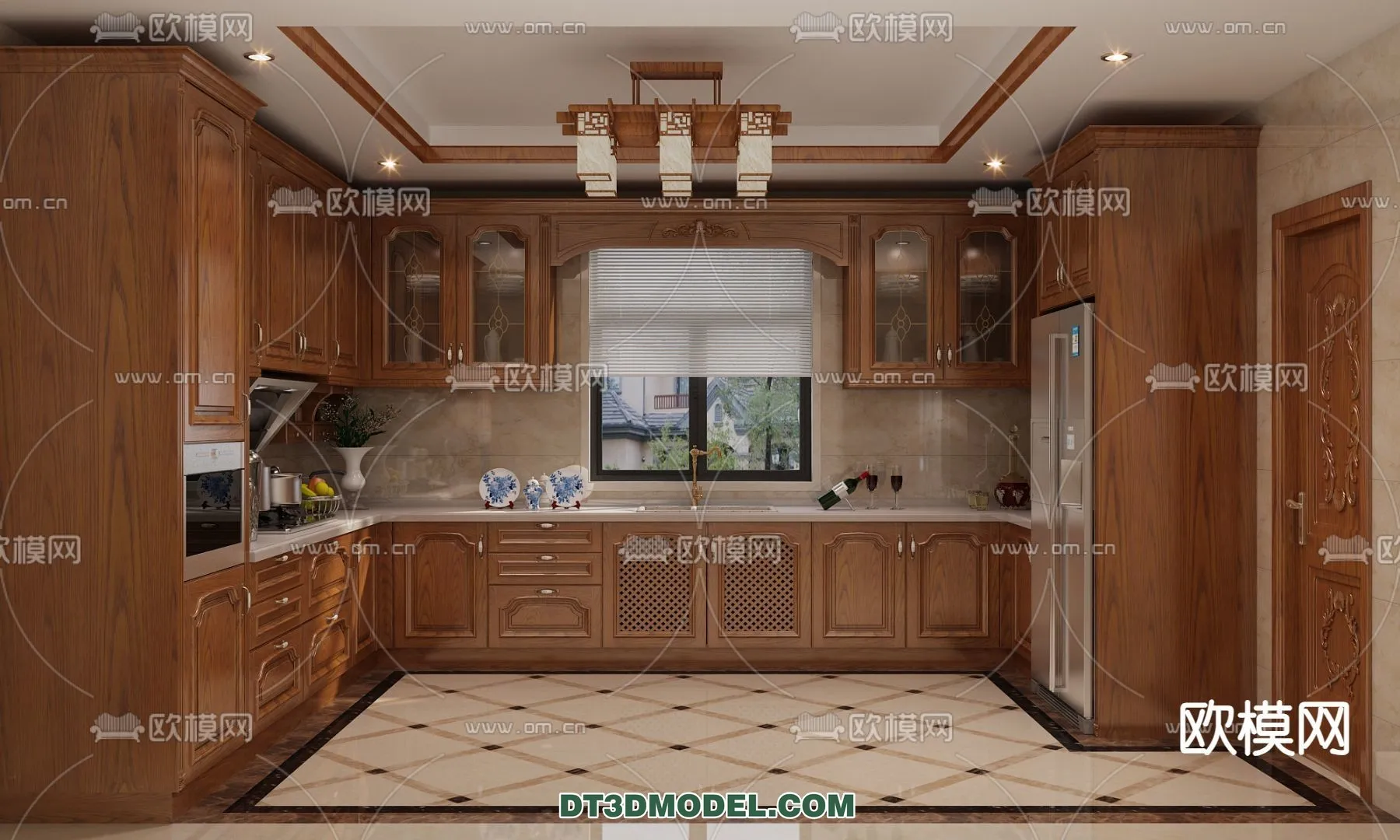 Kitchen for Home - Interior 3D Models - 081