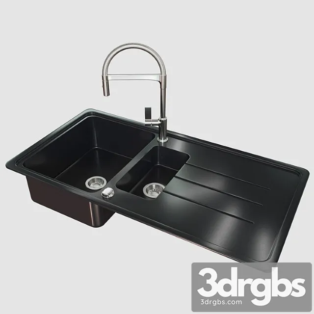 Kitchen franke basis bfg 651 3D Model Free