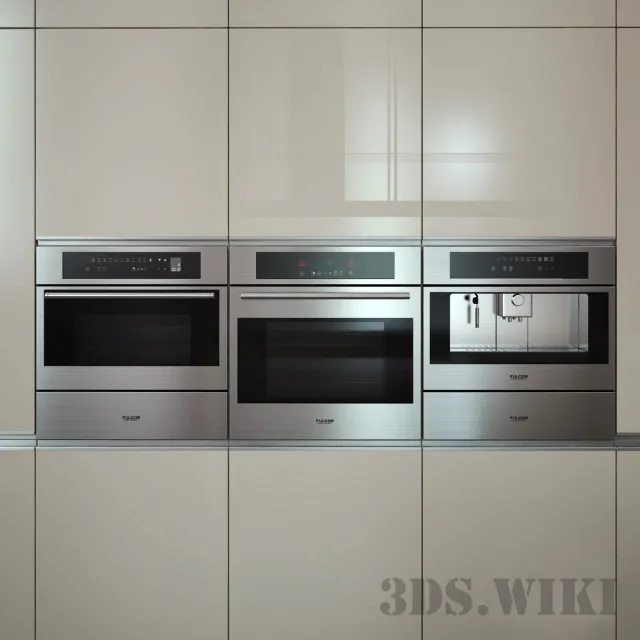kitchen - Fulgor Milano technique 3D Model