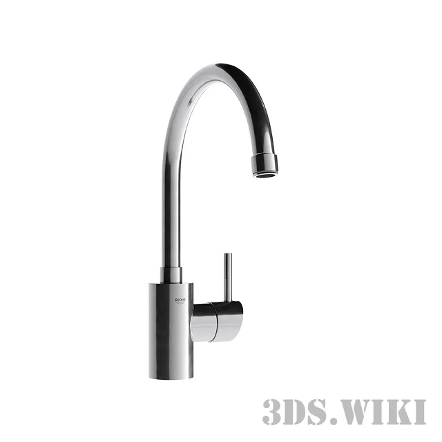 kitchen - GROHE Concetto faucet 3D Model