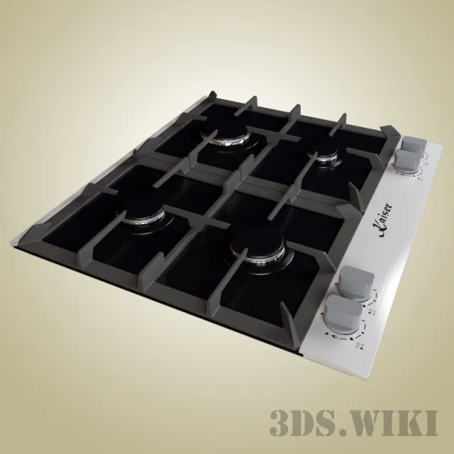 kitchen - Hob Kaiser KCG 6972 N 3D Model