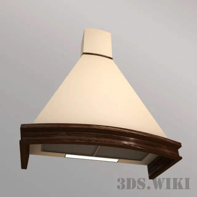 kitchen - Hood Kuppersberg DAPHNE 90 B 4HPB 3D Model