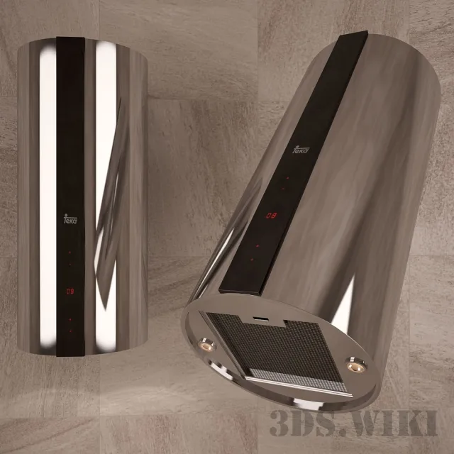 kitchen - Hood Teka CC 40 STAINLESS STEEL 3D Model