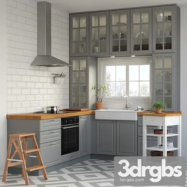 Kitchen ikea method 3D Model Free