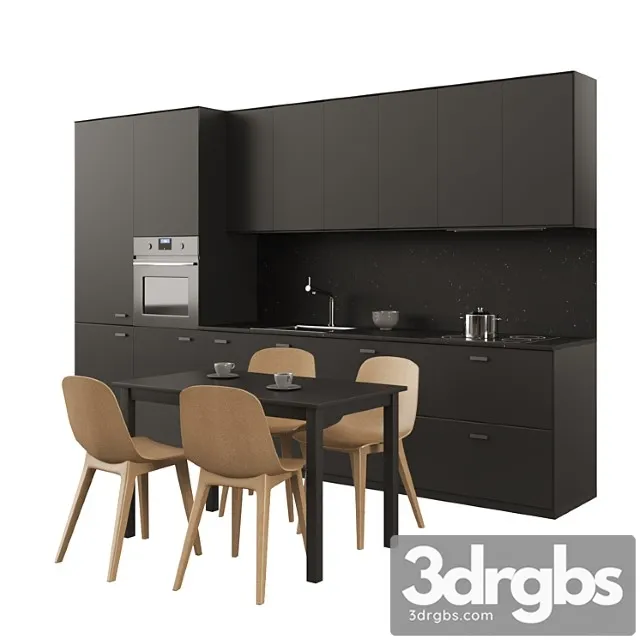 Kitchen ikea method kungsbankka 3D Model Free
