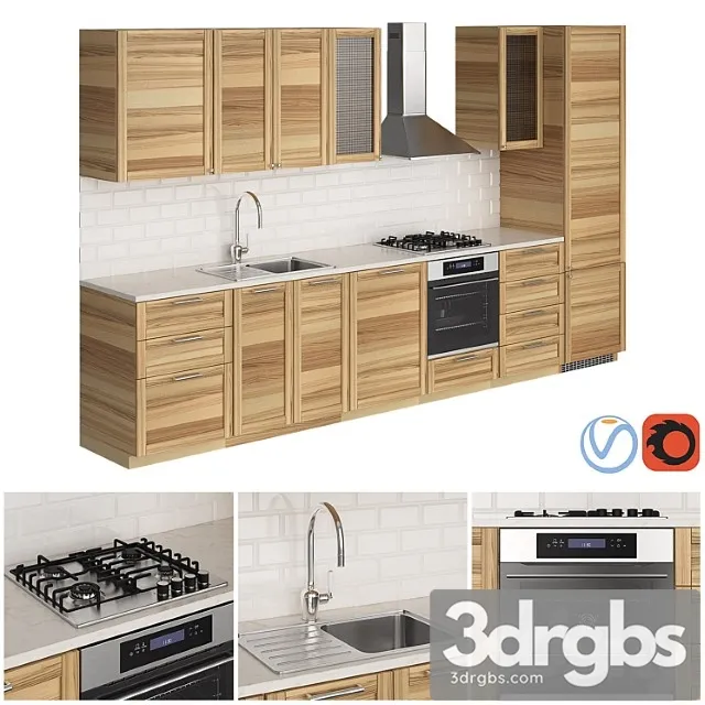 Kitchen ikea metod torhamn 3D Model Free