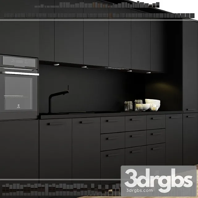 Kitchen Ikea Mietod Kungsbacka 3D Model Free