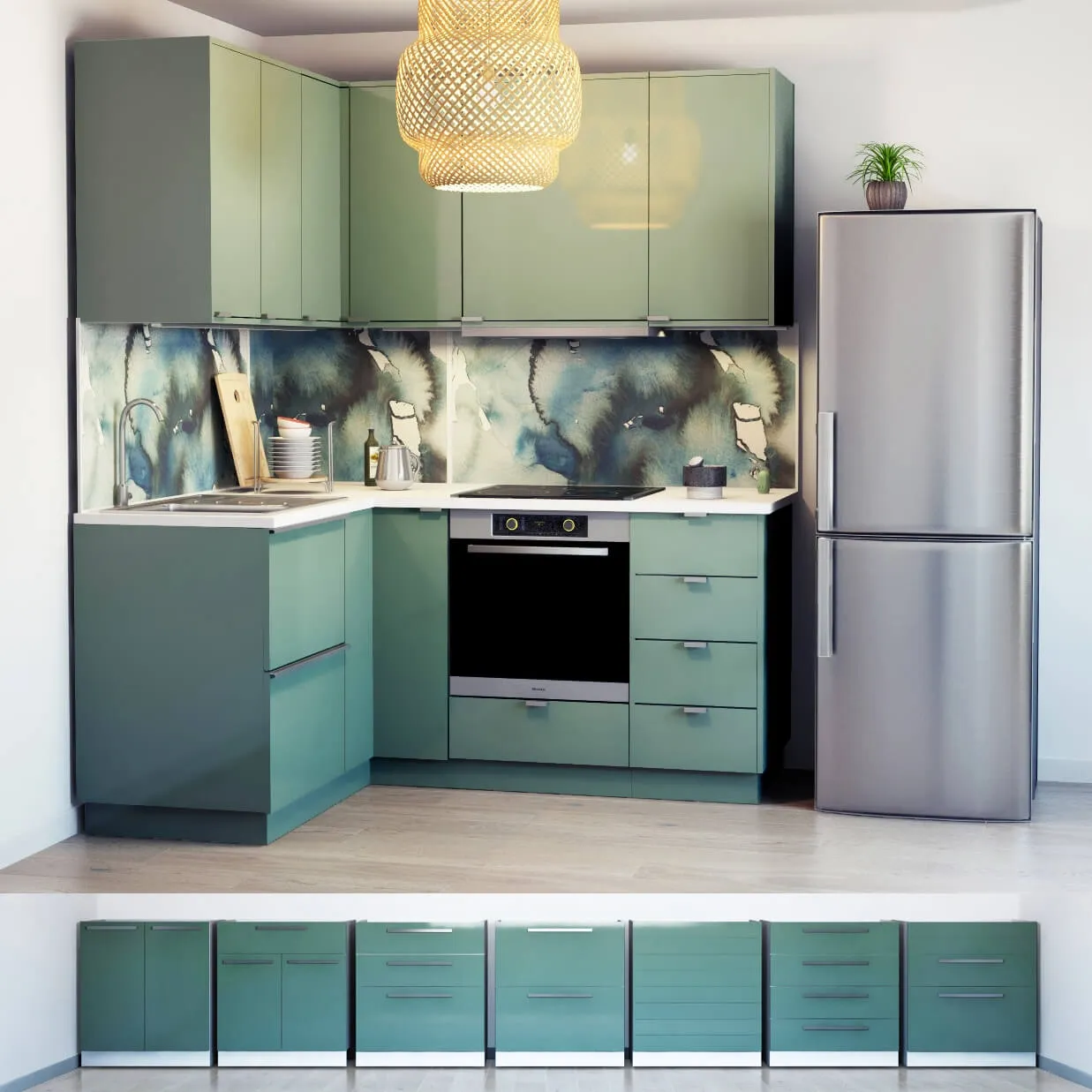 kitchen - Kallarp  kitchen 3D Model