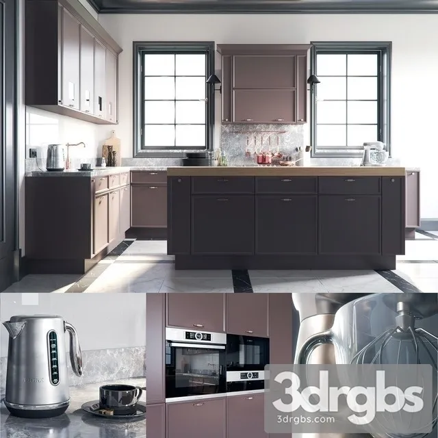 Kitchen Kanti From Rimi Cuisine 3D Model Free