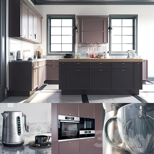 Kitchen Kanti from Rimi cuisine 3DModel