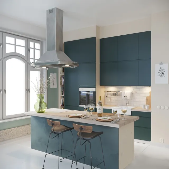 kitchen - Kitchen 468 3D Model