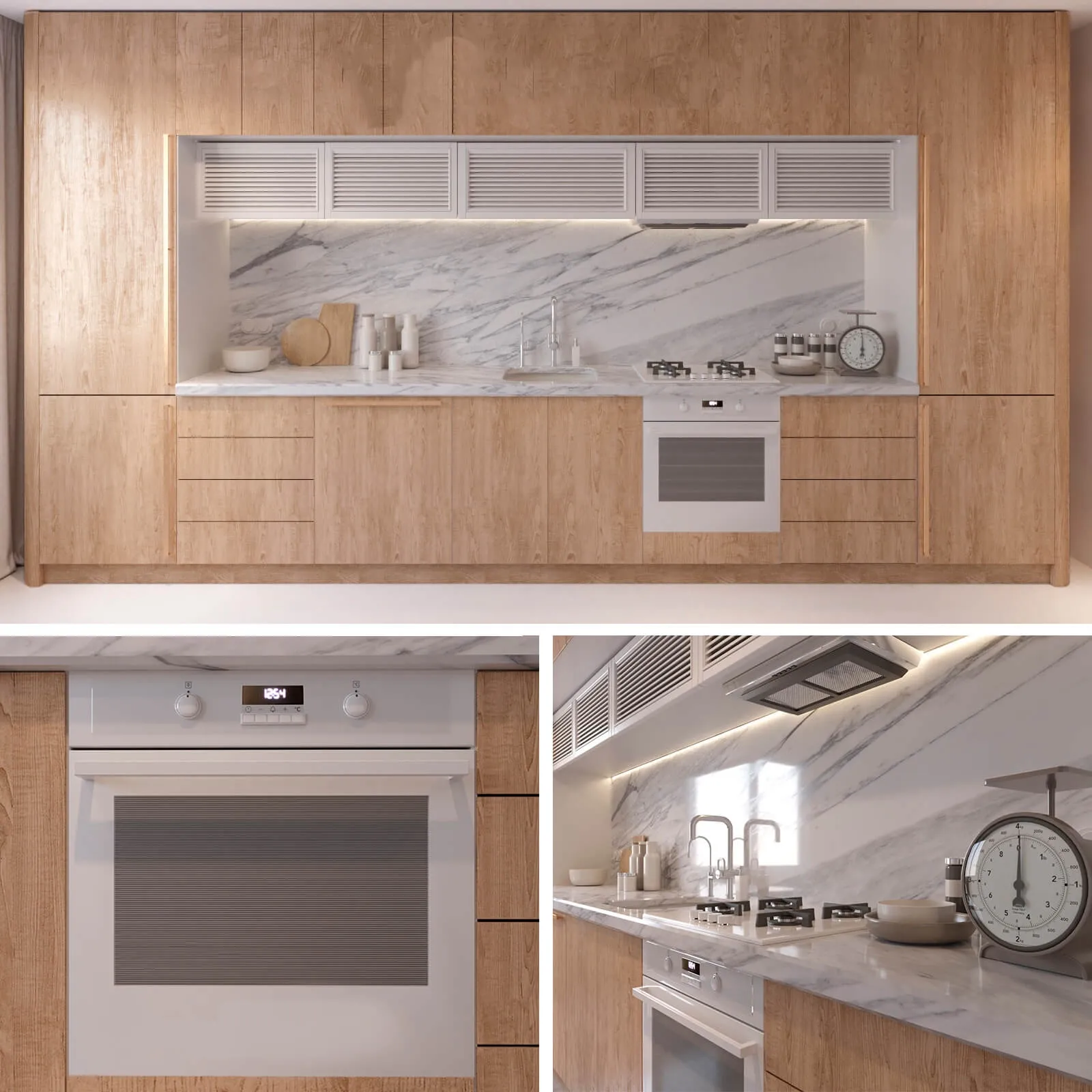 kitchen - Kitchen 98'Atelier 3D Model