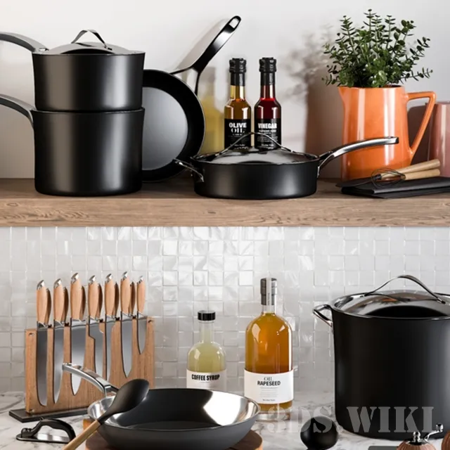 kitchen - Kitchen Accessories 19 3D Model