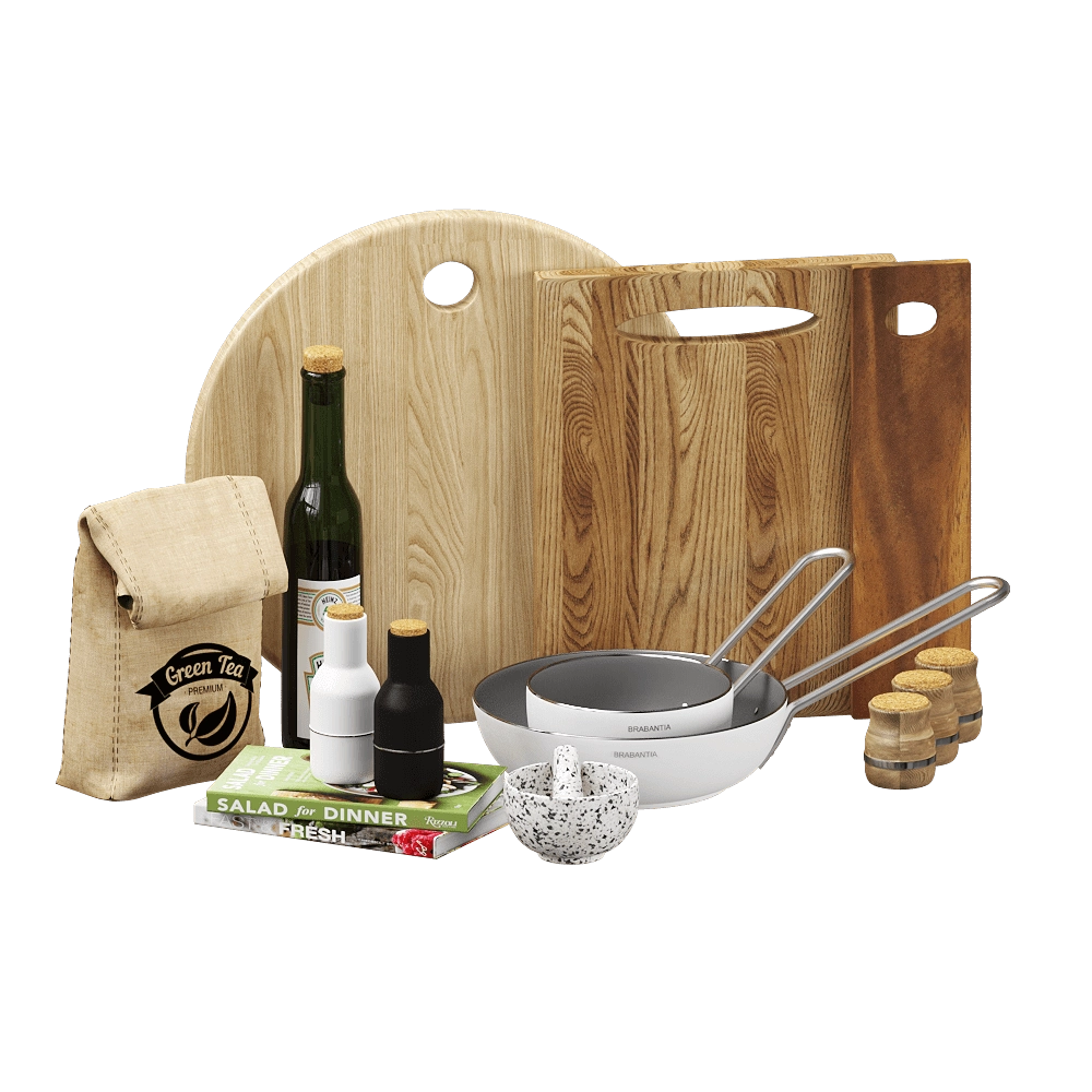 kitchen - Kitchen Acsessuares 3D Model