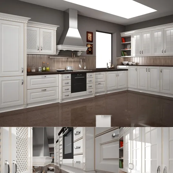 kitchen - Kitchen AFRODITE f-ARREX 3D Model