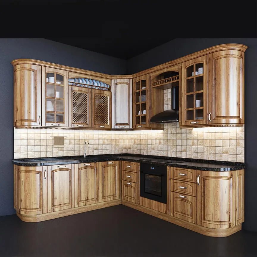 kitchen - Kitchen Bristol (premium class) 3D Model