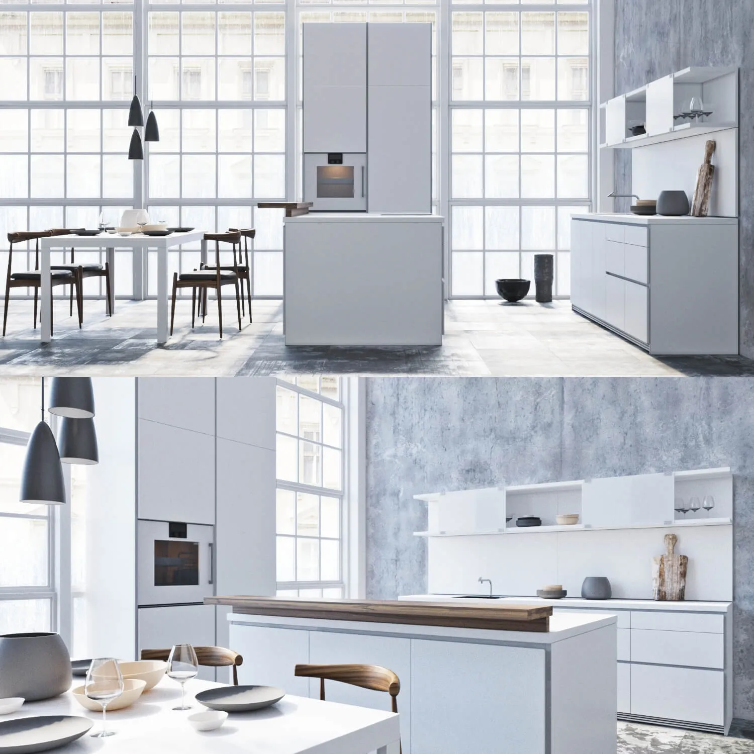 kitchen - Kitchen Bulthaup 3D Model