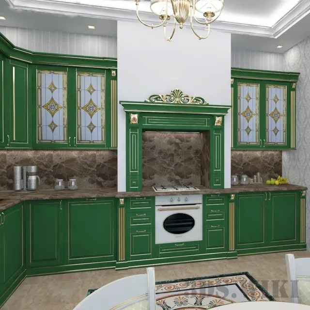 kitchen - Kitchen classic 3D Model