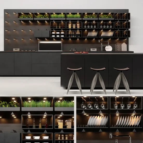 kitchen - Kitchen Dark Soul 3D Model