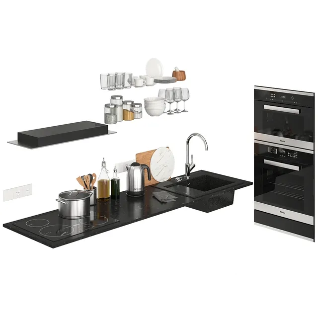 kitchen - Kitchen Decor 11 3D Model