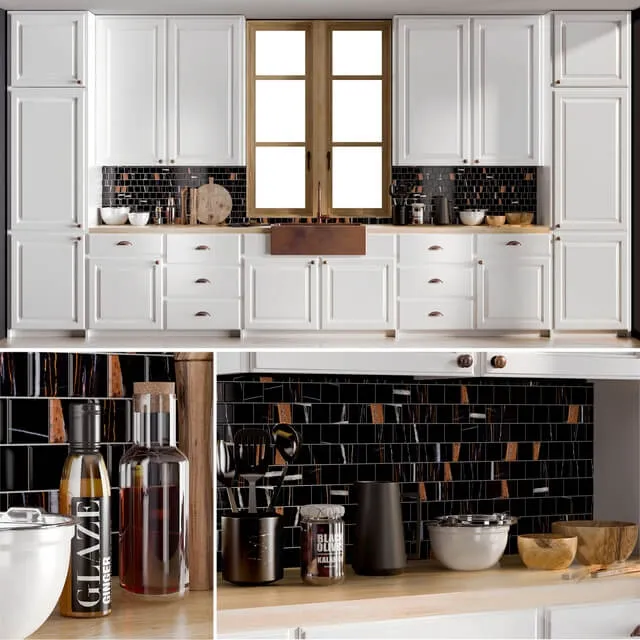 kitchen - Kitchen Fasade 5 3D Model