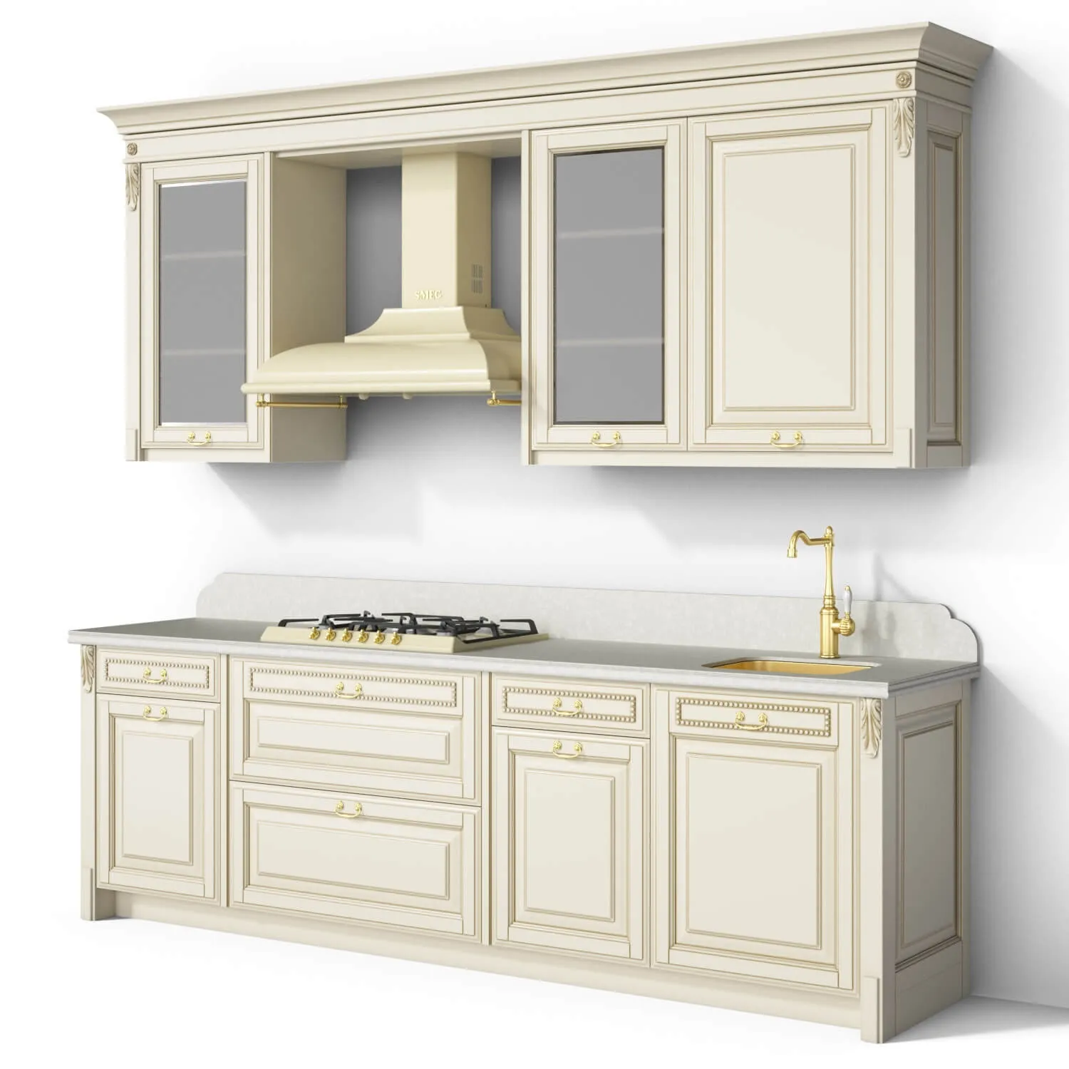 kitchen - Kitchen furniture 10 3D Model