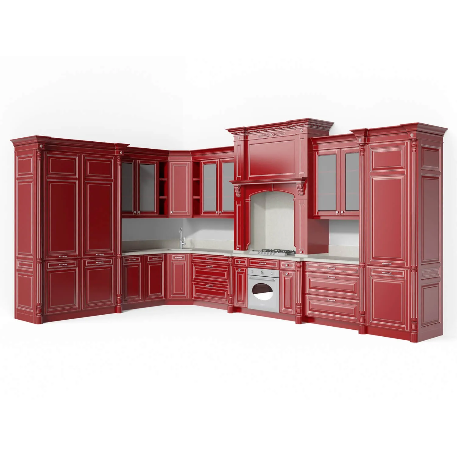 kitchen - Kitchen furniture 17 3D Model