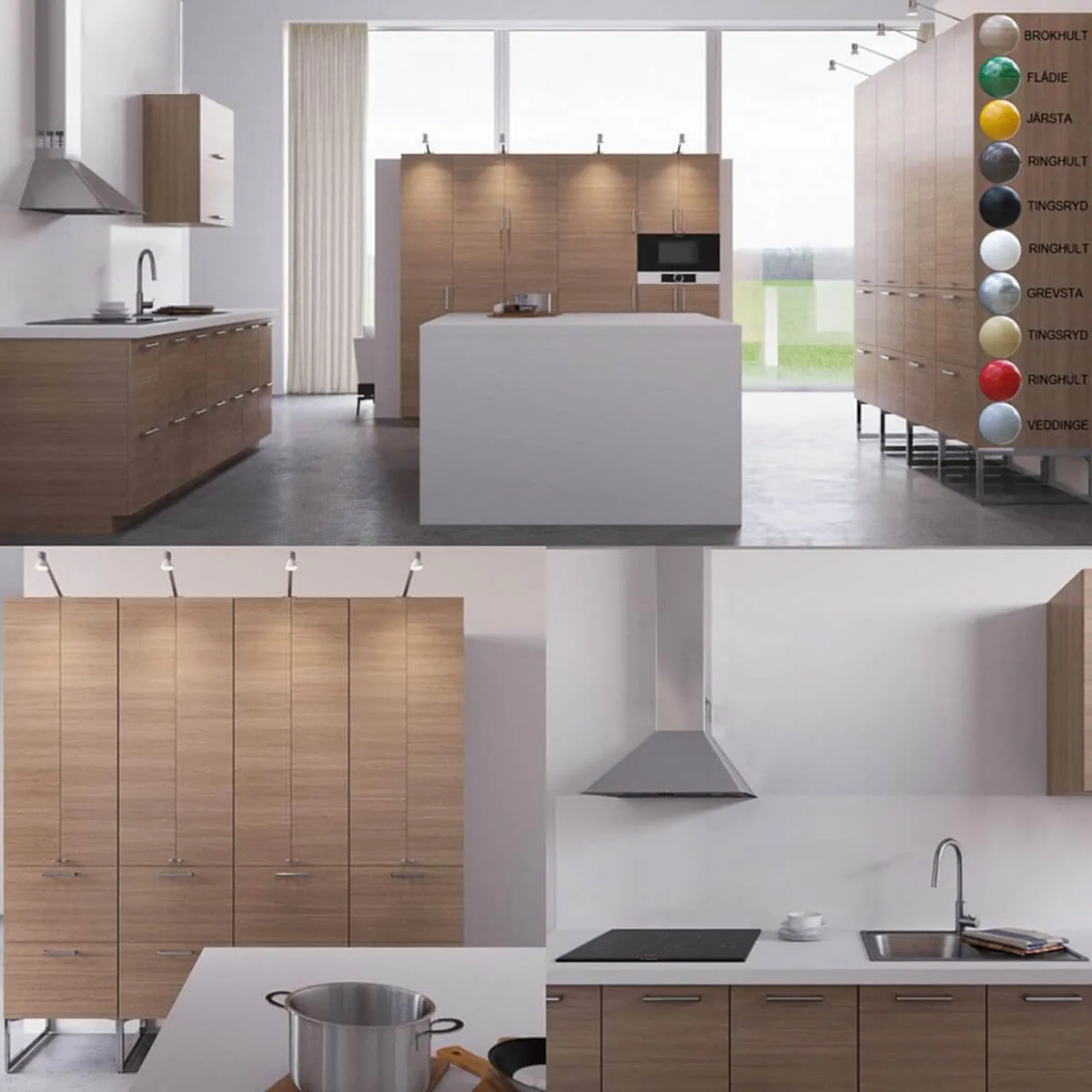 kitchen - Kitchen Ikea 3D Model