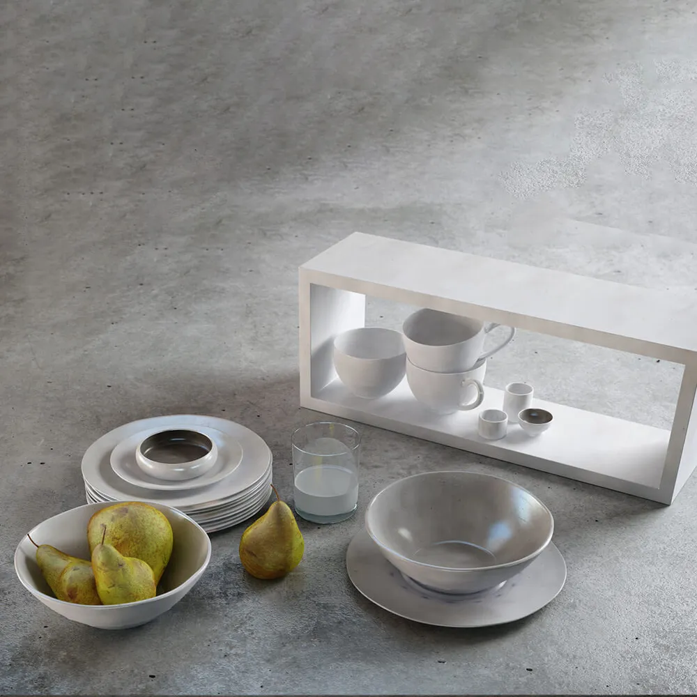 kitchen - Kitchen set 010 3D Model