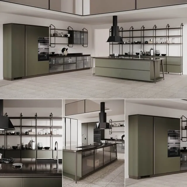kitchen - Kitchen Set 039 3D Model