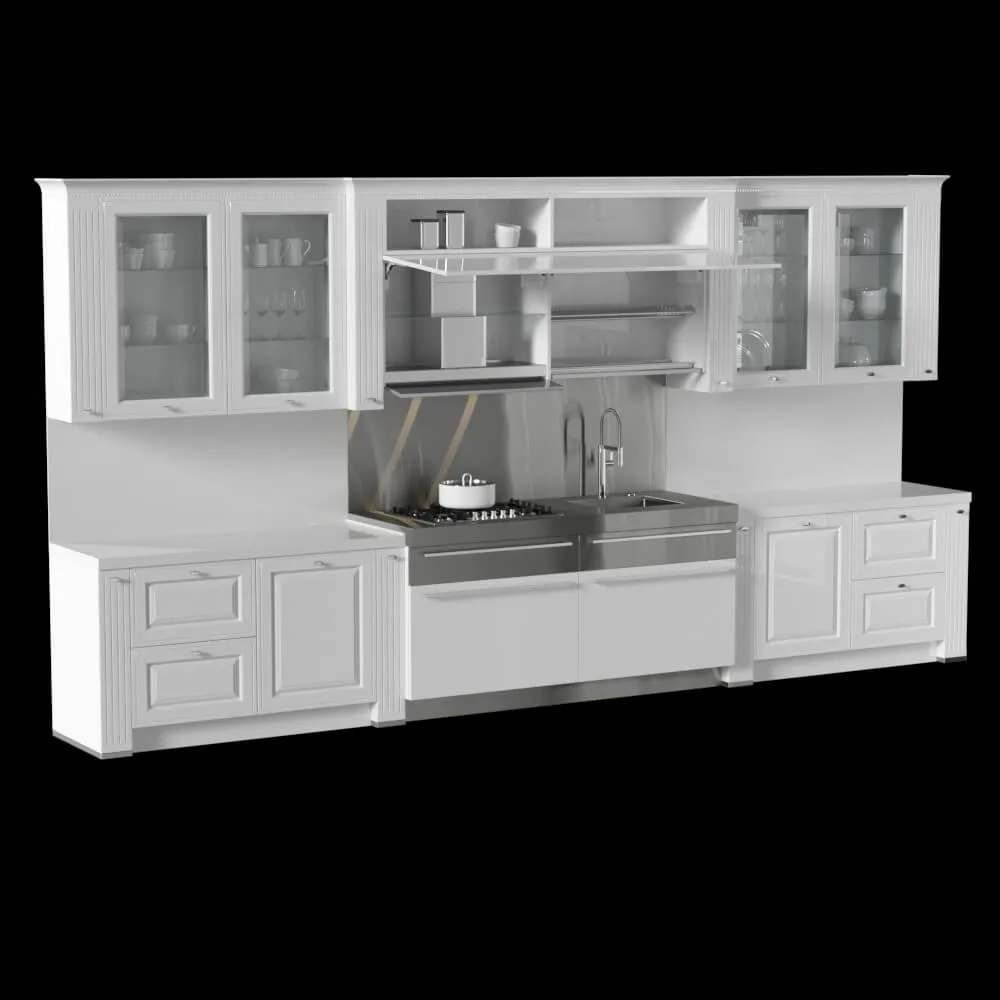 kitchen - Kitchen Set 562 3D Model