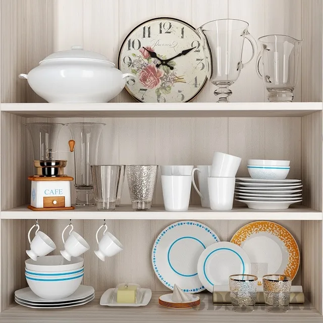 kitchen - Kitchen utensils set 3D Model