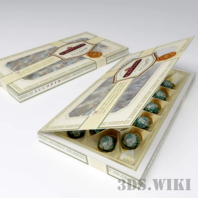 kitchen - Korkunov sweets 3D Model