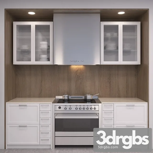 Kitchen Leicht Carre Fs 2 3D Model Free