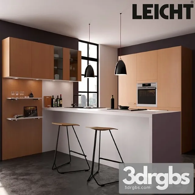 Kitchen Leicht Pinta Orlando 3D Model Free